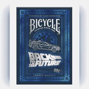 Bicycle Back To The Future Playing Cards